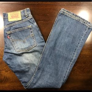 Levi’s 525 Womens 26x32 Blue Jeans Denim Pants